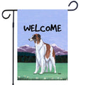 Borzoi Garden Flag