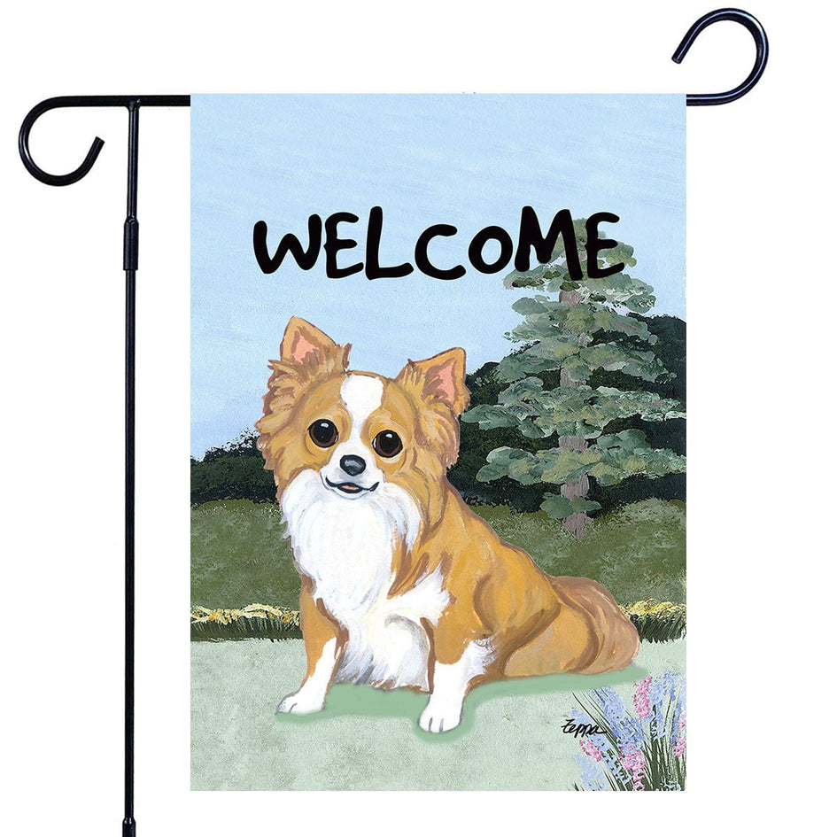 Chihuahua Garden Flag