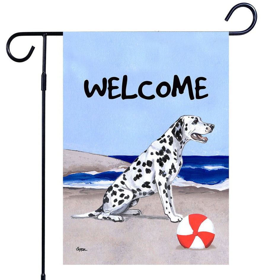 Dalmatian Garden Flag
