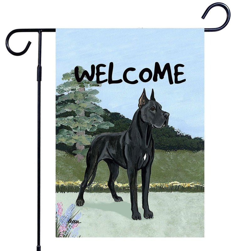 Great Dane Garden Flag
