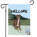 Greyhound Garden Flag