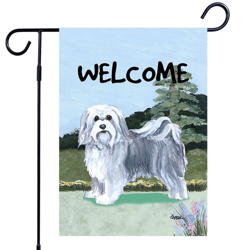 Havanese Garden Flag