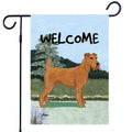 Irish Terrier Garden Flag