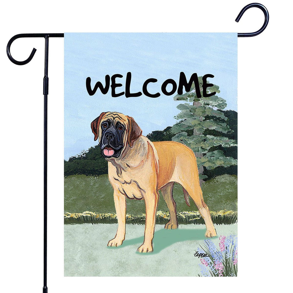 Mastiff Garden Flag