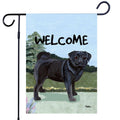 Pug Garden Flag