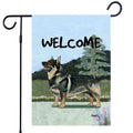 Swedish Valhund Garden Flag