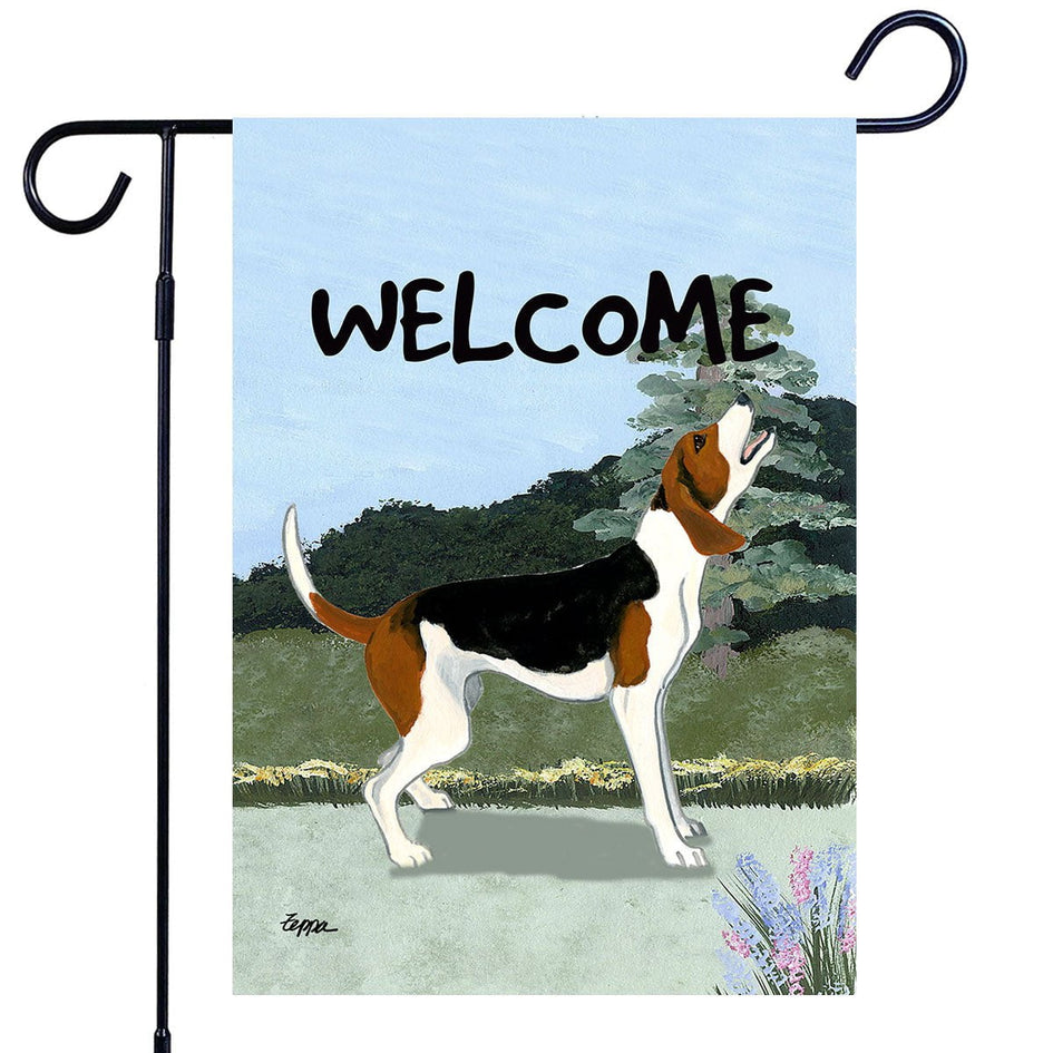 Treeing Walker Coonhound Garden Flag