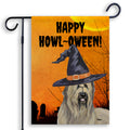Briard HAPPY HOWL-OWEEN Garden Flag
