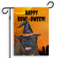 Bullmastiff HAPPY HOWL-OWEEN Garden Flag