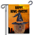 Chow Chow HAPPY HOWL-OWEEN Garden Flag
