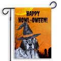 English Setter HAPPY HOWL-OWEEN Garden Flag