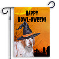 English Setter HAPPY HOWL-OWEEN Garden Flag
