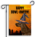 Field Spaniel HAPPY HOWL-OWEEN Garden Flag
