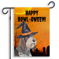 Spinone Italiano HAPPY HOWL-OWEEN Garden Flag