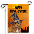 Nova Scotia Duck Tolling Retriever HAPPY HOWL-OWEEN Garden Flag