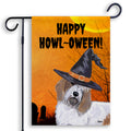 Petite Basset Griffon Vendeen HAPPY HOWL-OWEEN Garden Flag