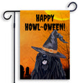 Puli HAPPY HOWL-OWEEN Garden Flag