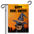 Rottweiler HAPPY HOWL-OWEEN Garden Flag