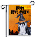 Shih Tzu HAPPY HOWL-OWEEN Garden Flag