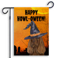 Sussex Spaniel HAPPY HOWL-OWEEN Garden Flag