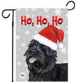 Cairn Terrier Ho Ho Ho Holidays Garden Flag