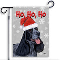 English Cocker Spaniel Ho Ho Ho Holidays Garden Flag