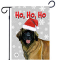 Leonberger Ho Ho Ho Holidays Garden Flag