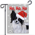 Papillon Ho Ho Ho Holidays Garden Flag