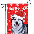 Alaskan Malamute Ho Ho Ho Holidays Garden Flag