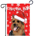 Australian Terrier Ho Ho Ho Holidays Garden Flag