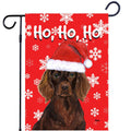 Boykin Spaniel Ho Ho Ho Holidays Garden Flag