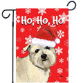 Glen of Imaal Terrier Ho Ho Ho Holidays Garden Flag