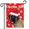 Mastiff Ho Ho Ho Holidays Garden Flag