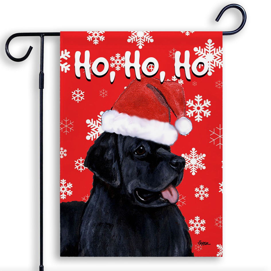 Newfoundland Ho Ho Ho Holidays Garden Flag