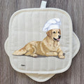 Golden Retriever  Pot Holder Set