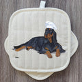 Gordon Setter  Pot Holder Set