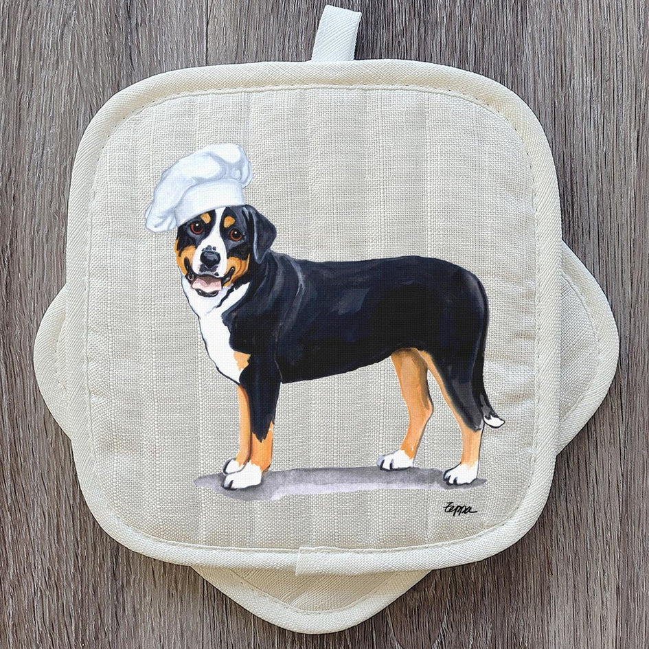 Greater Swiss Mountain Dog  Pot Holder Set