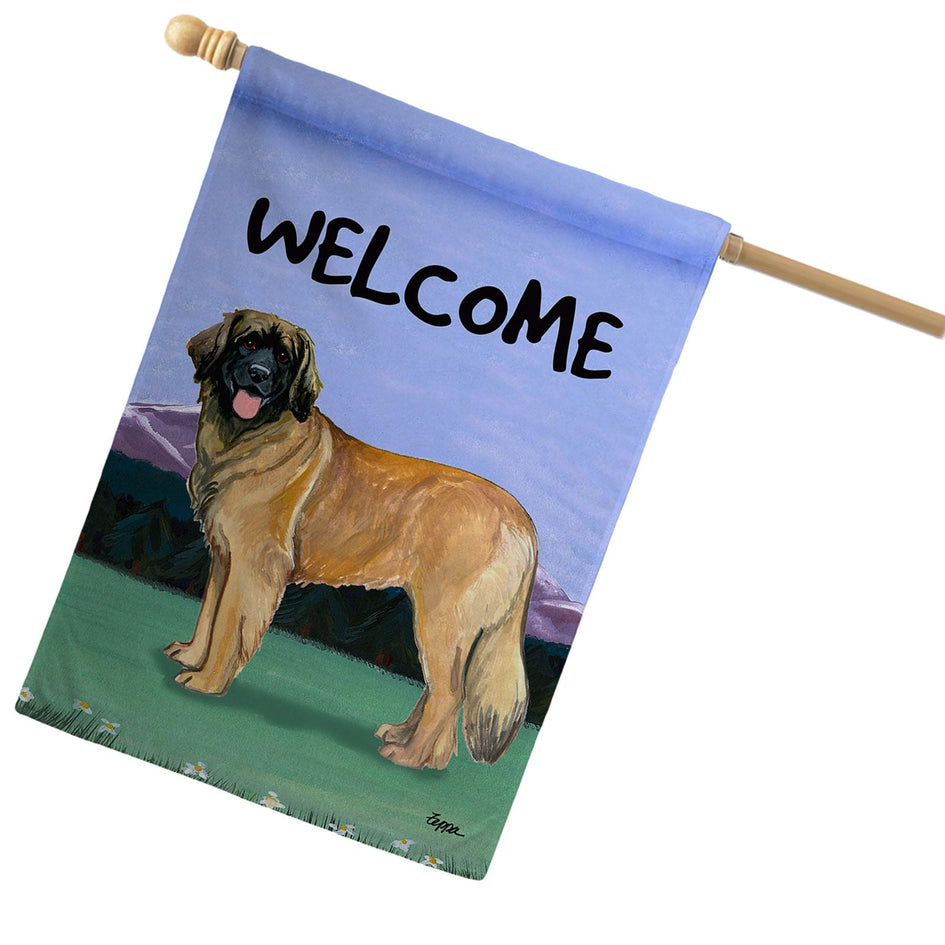 Leonberger House Flag