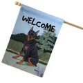 Miniature Pinscher House Flag