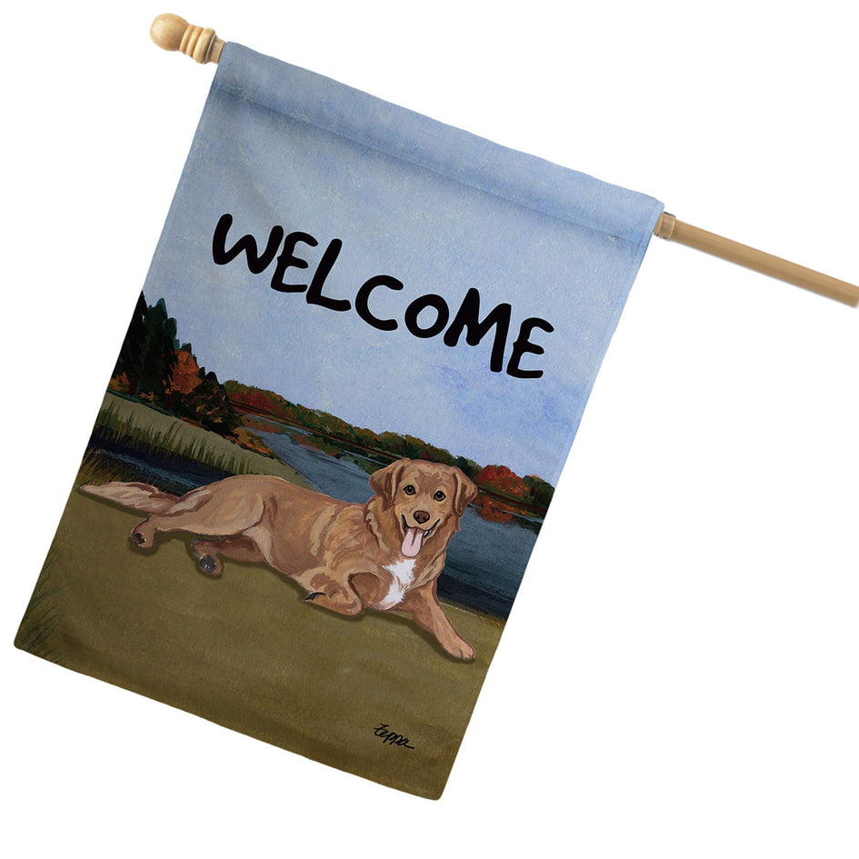 Nova Scotia Duck Tolling Retriever House Flag