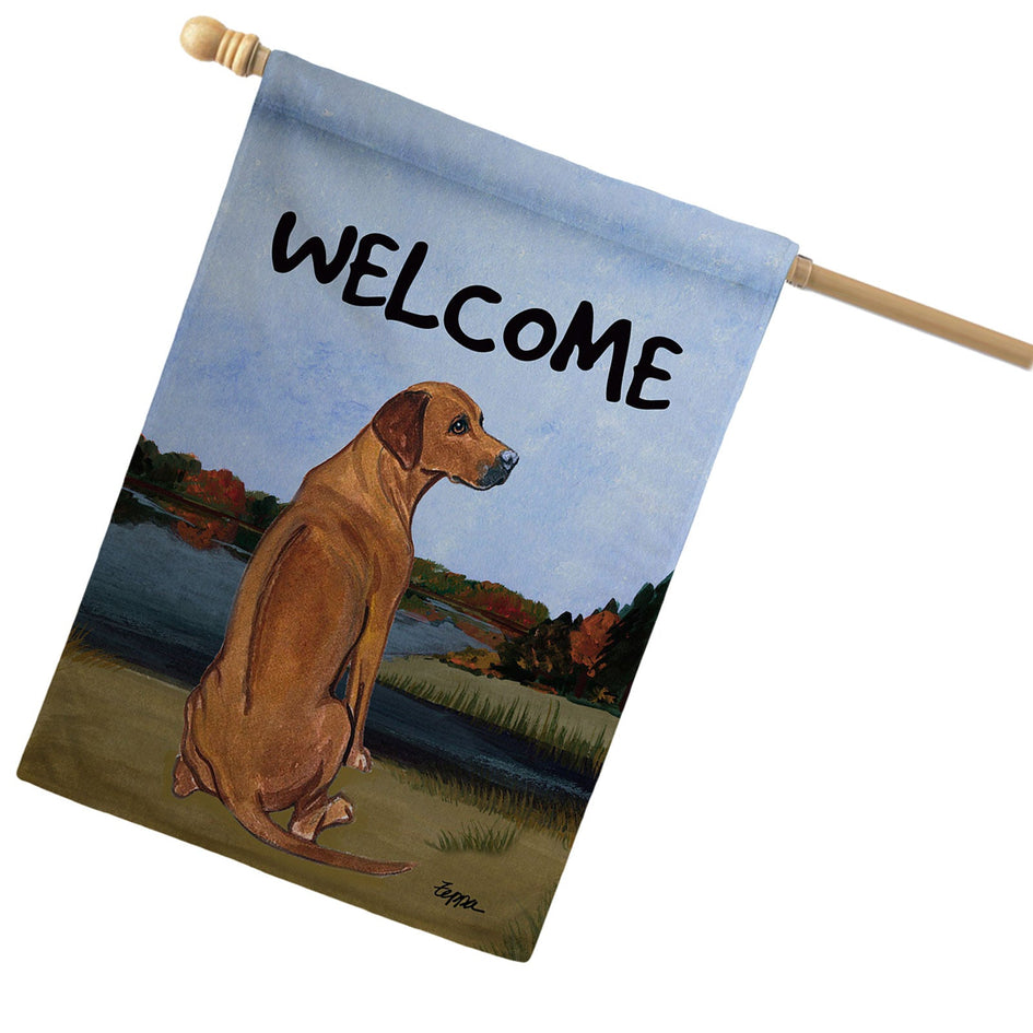 Rhodesian Ridgeback House Flag