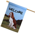 Springer Spaniel House Flag