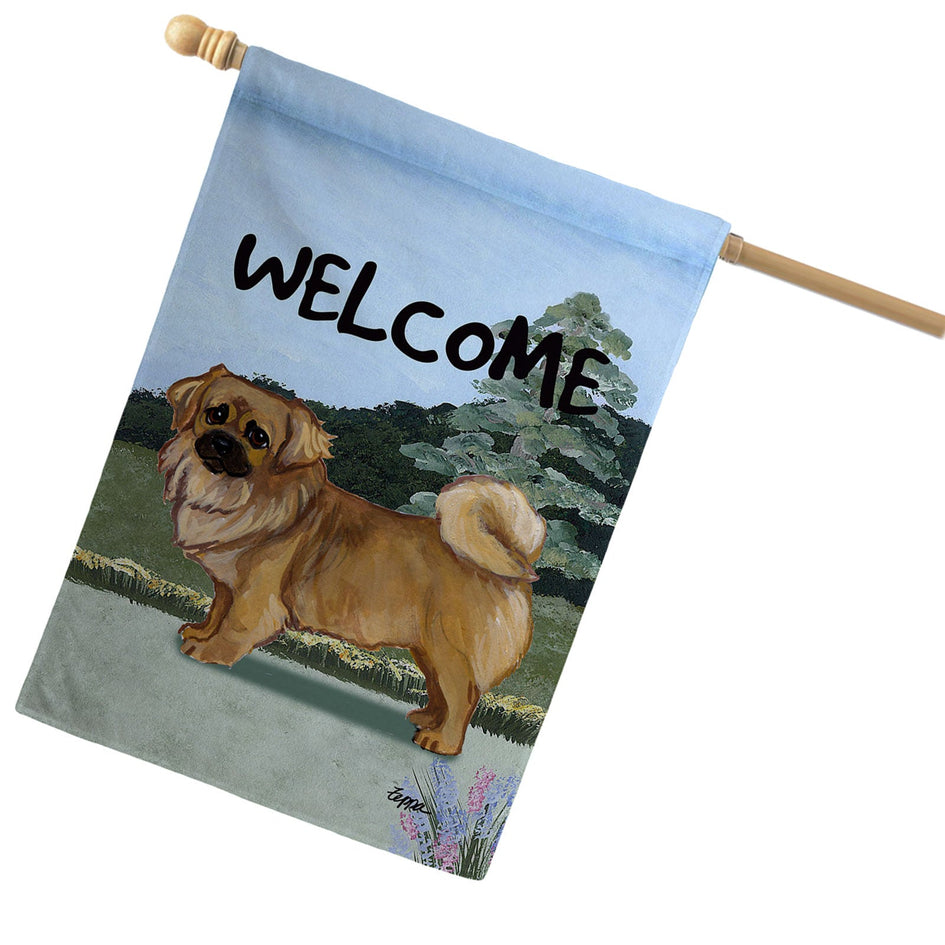 Tibetan Spaniel House Flag