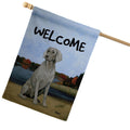 Weimaraner House Flag