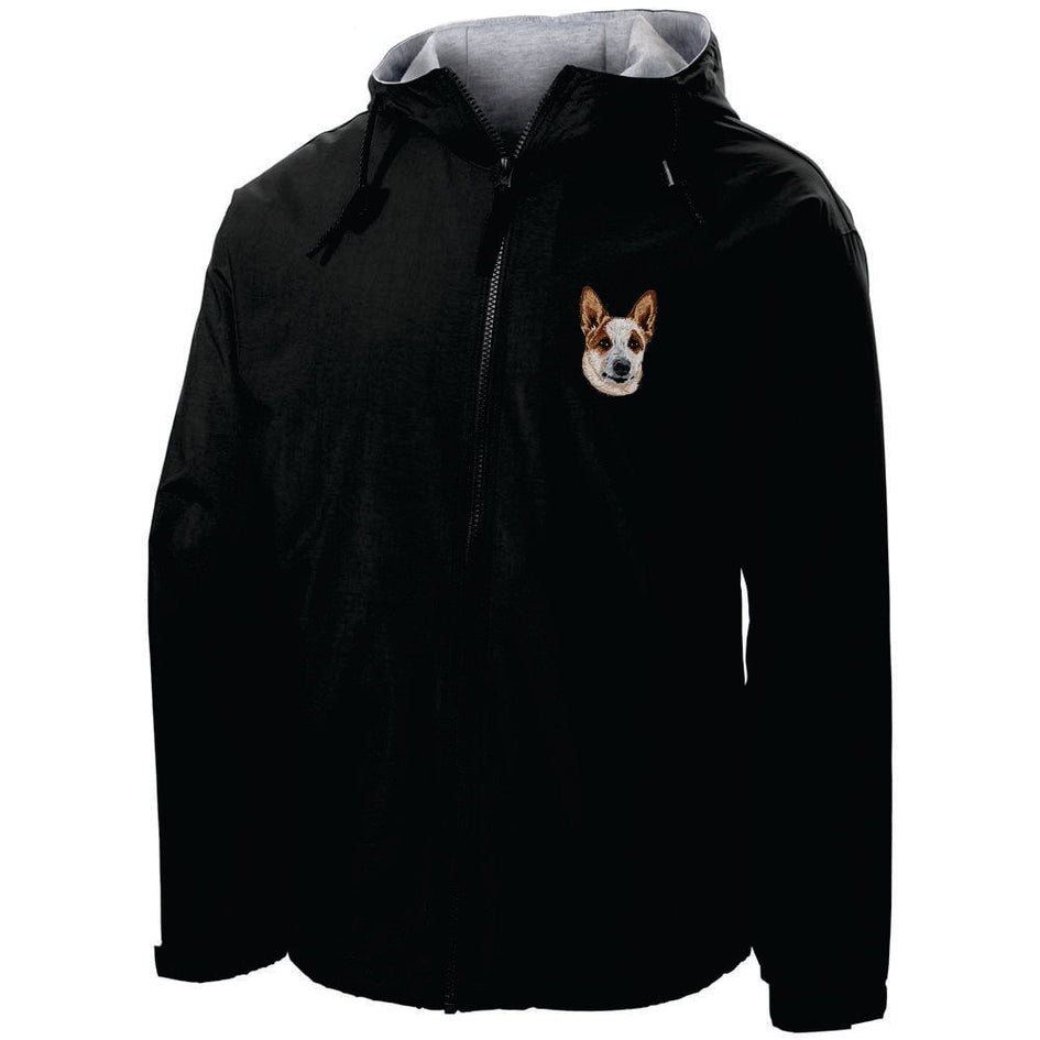 Australian Cattle Dog Embroidered Hooded Jacket