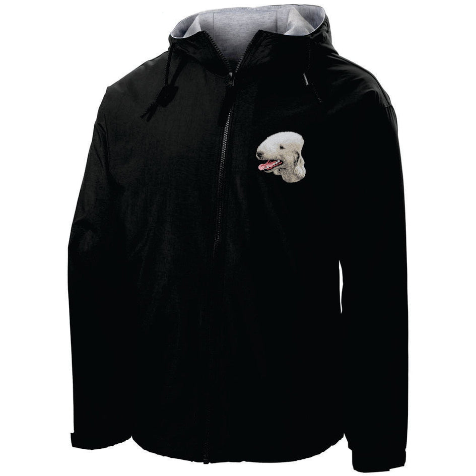 Bedlington Terrier Embroidered Hooded Jacket