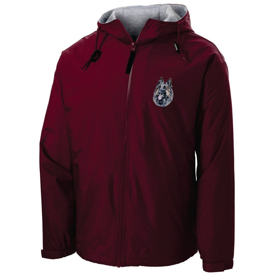 Belgian Tervuren Embroidered Hooded Jacket