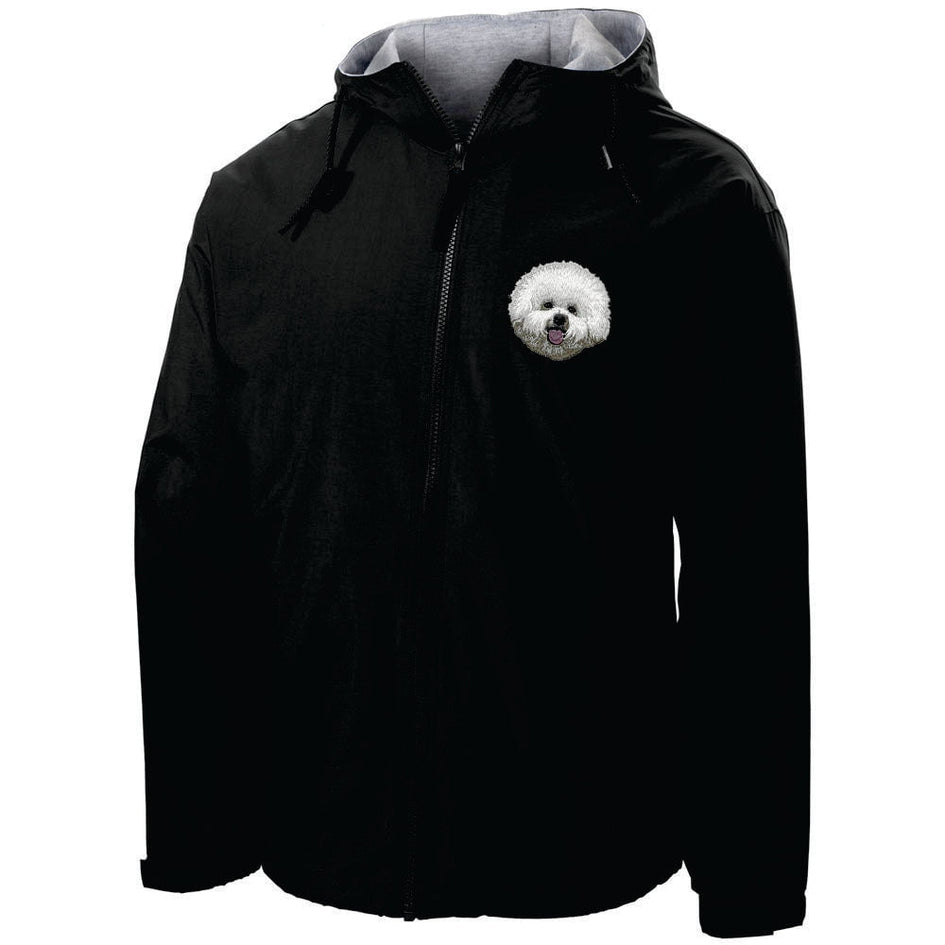 Bichon Frise Embroidered Hooded Jacket