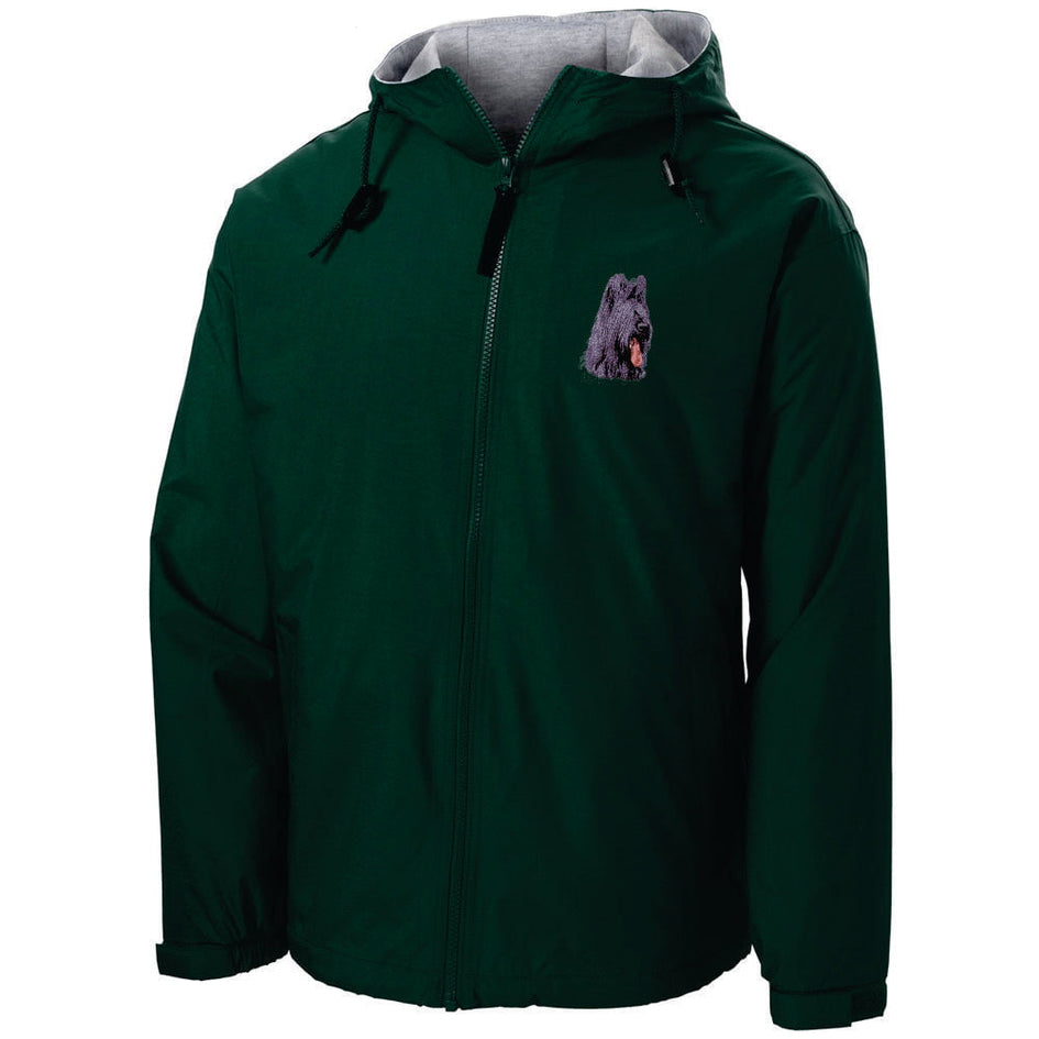 Briard Embroidered Hooded Jacket