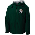 Bulldog Embroidered Hooded Jacket